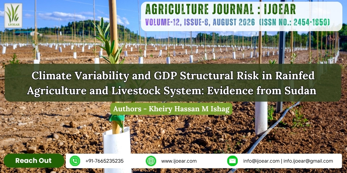 Climate Variability and GDP Structural Risk in Rainfed Agriculture and Livestock System: Evidence from Sudan