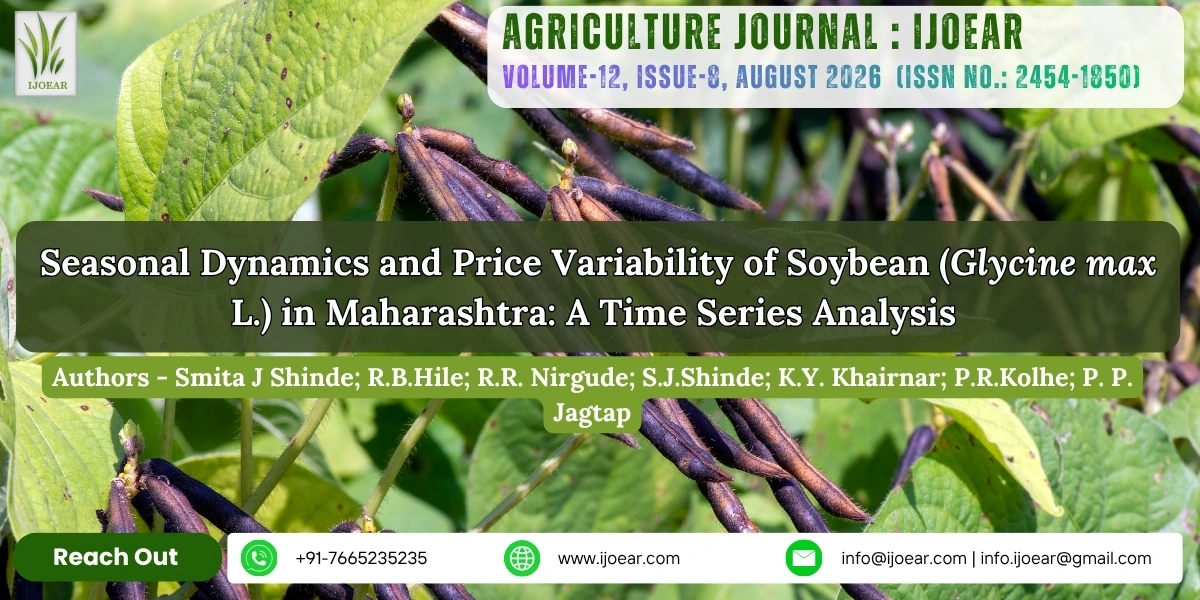 Seasonal Dynamics and Price Variability of Soybean (Glycine max L.) in Maharashtra: A Time Series Analysis
