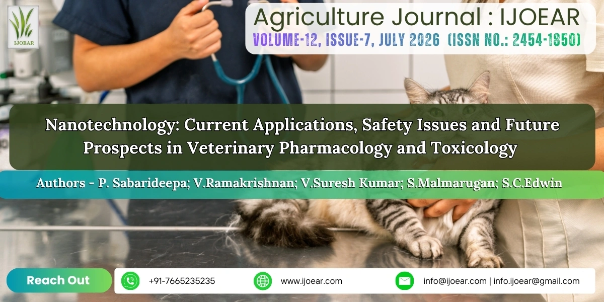 Nanotechnology: Current Applications, Safety Issues and Future Prospects in Veterinary Pharmacology and Toxicology