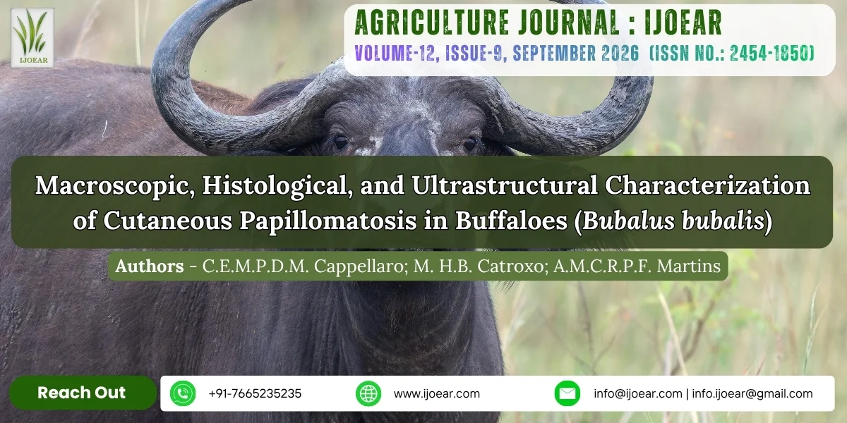 Macroscopic, Histological, and Ultrastructural Characterization of Cutaneous Papillomatosis in Buffaloes (Bubalus bubalis)