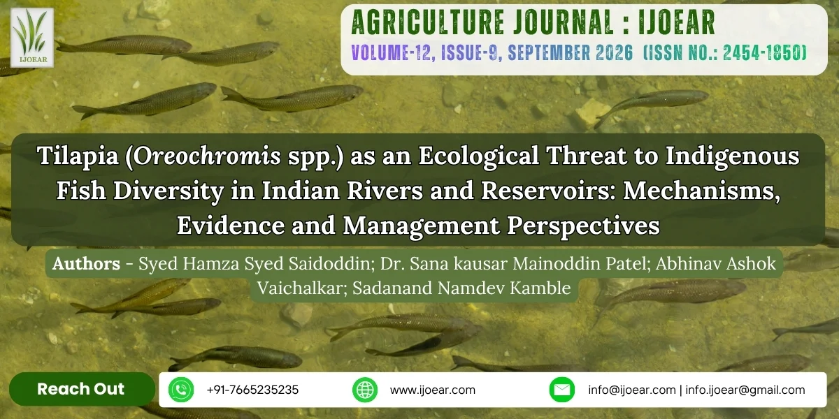 Tilapia (Oreochromis spp.) as an Ecological Threat to Indigenous Fish Diversity in Indian Rivers and Reservoirs: Mechanisms, Evidence and Management Perspectives