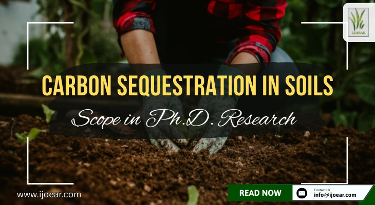 Carbon Sequestration in Soils: Scope in Ph.D. Research