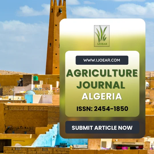 Agriculture Journal Algeria