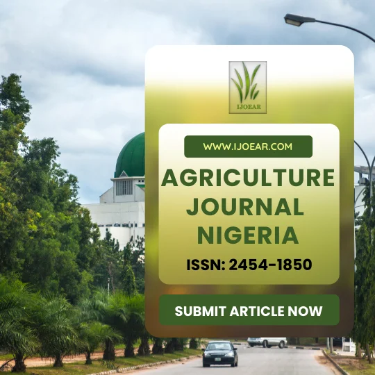 Agriculture Journal Nigeria