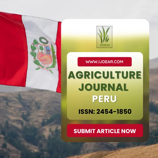 Agriculture Journal Peru