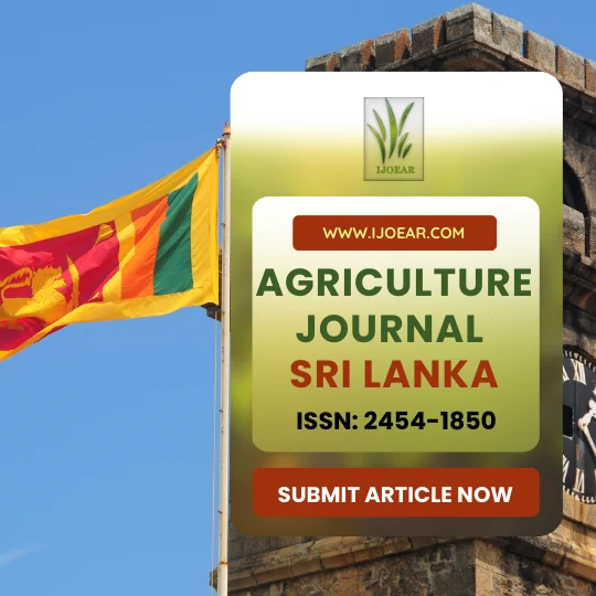 Agriculture Journal Sri Lanka