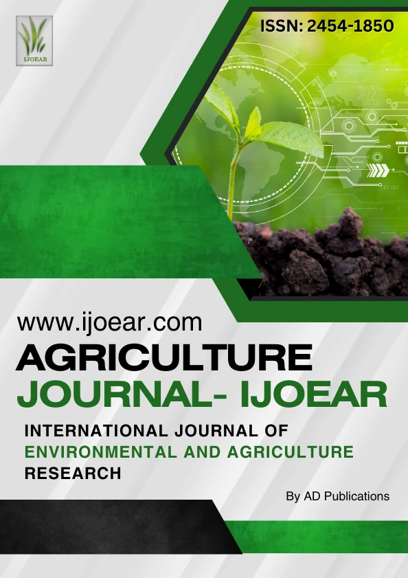 Agriculture Journal IJOEAR Cover Page