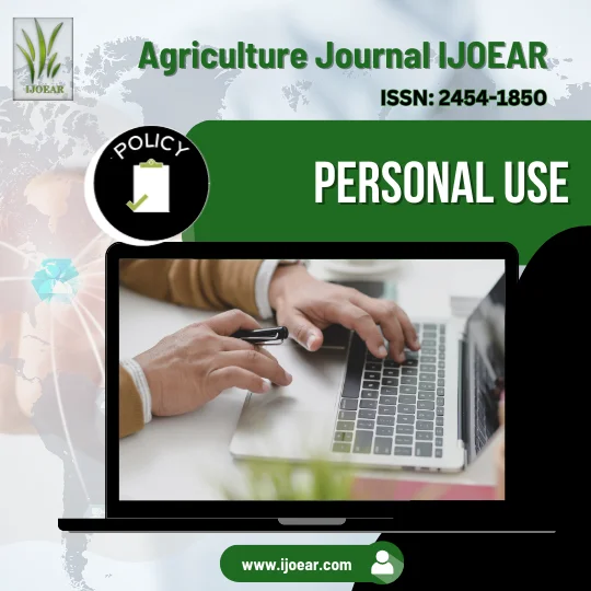 IJOEAR: Personal Use Policy