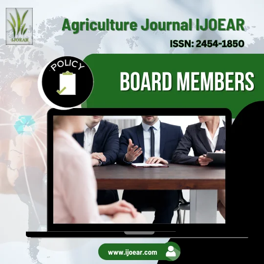 IJOEAR: Policy for Board Members