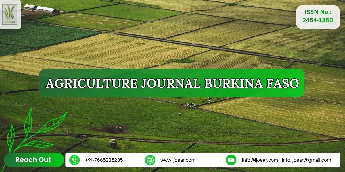 Agriculture Research Burkina Faso - Crop Science and Environmental Studies