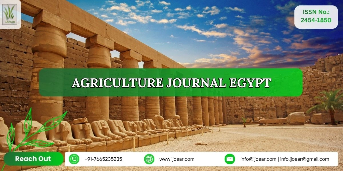 Agriculture Research Egypt - Crop Science and Environmental Studies