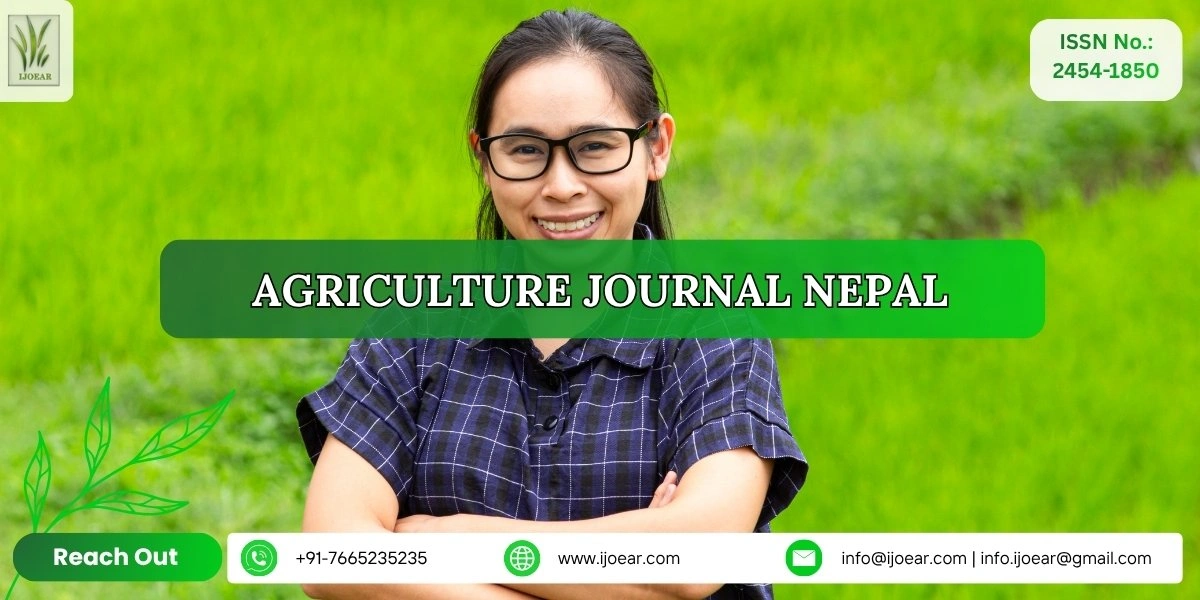 Agriculture Research Nepal - Rice, Maize, Tea, Coffee, Cardamom, and Mountain Farming | IJOEAR