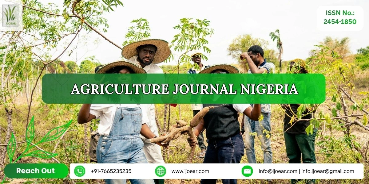 Agriculture Research Nigeria - Crop Science and Environmental Studies