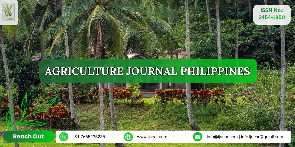 Agriculture Research Philippines - Rice, Coconut, Banana, and Sustainable Farming | IJOEAR