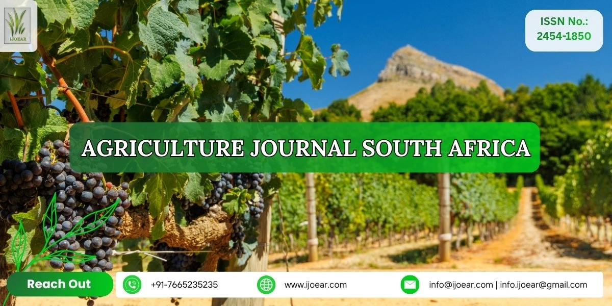Agriculture Research South Africa - Crop Science and Environmental Studies