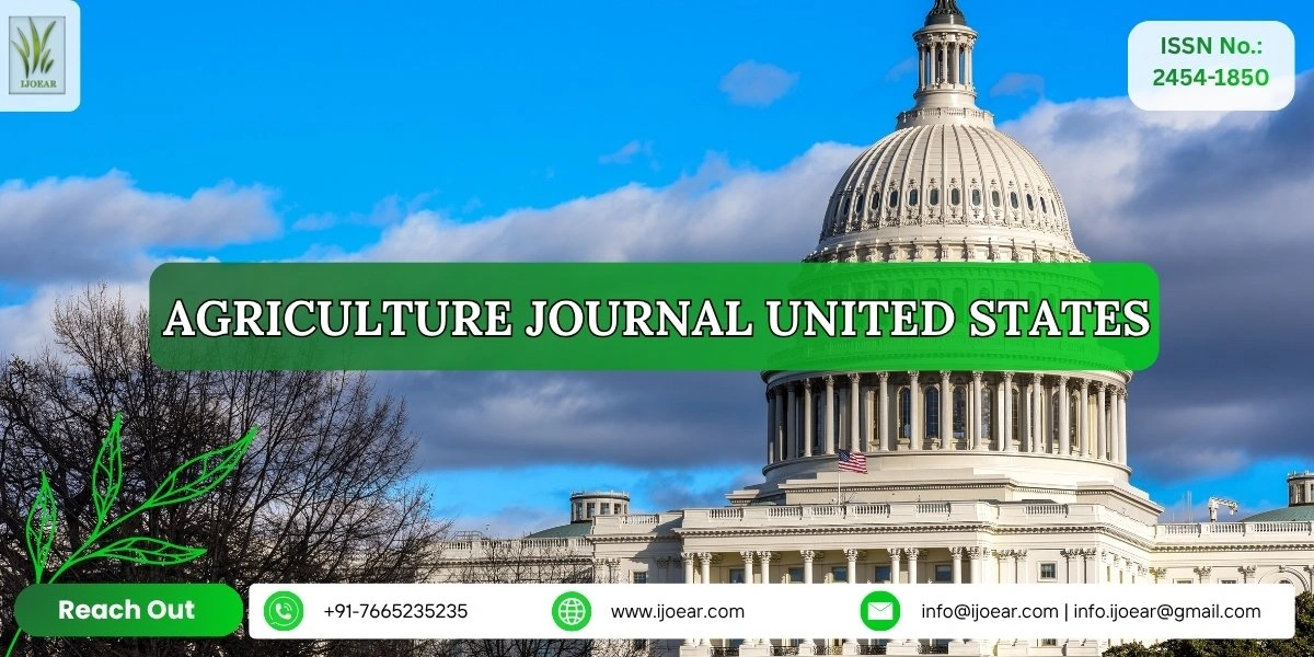Agriculture Research United States - Corn, Soybeans, Wheat, Beef, Dairy, and Sustainable Farming | IJOEAR