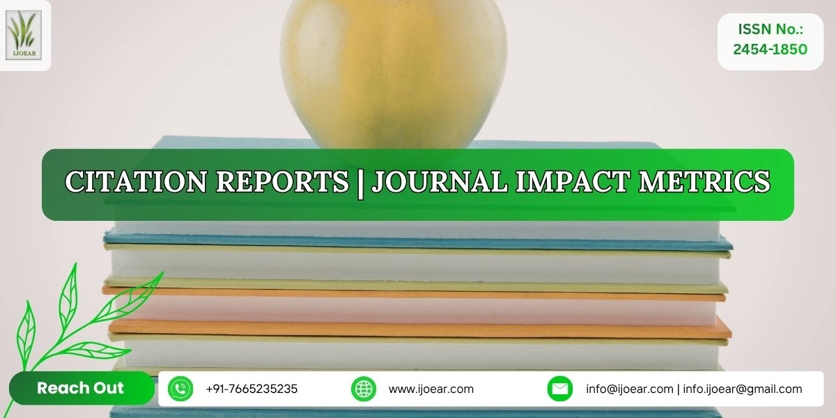IJOEAR Citation Reports - Journal Metrics and Impact Factor Data