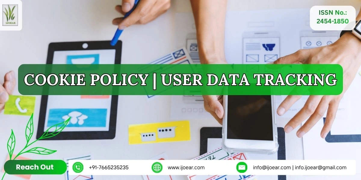 IJOEAR Cookie Policy - Website Cookie Usage Information