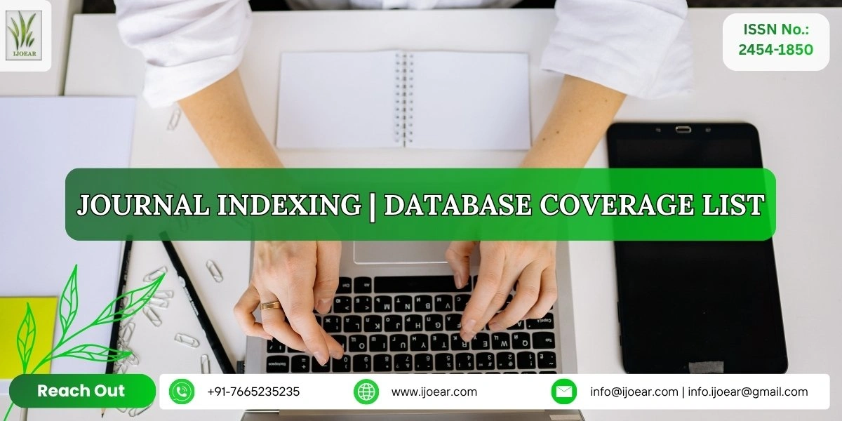 IJOEAR Journal Indexing - Abstracting and Indexing Services Worldwide