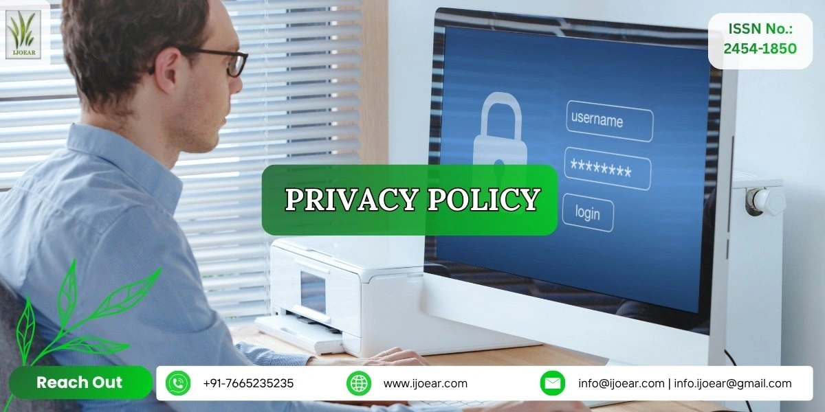 IJOEAR Privacy Policy - Data Protection and Privacy Practices