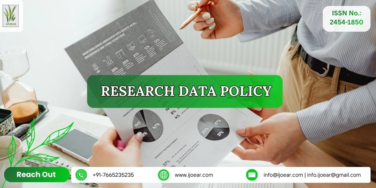 IJOEAR Research Data Policy - Data Sharing and Management Guidelines