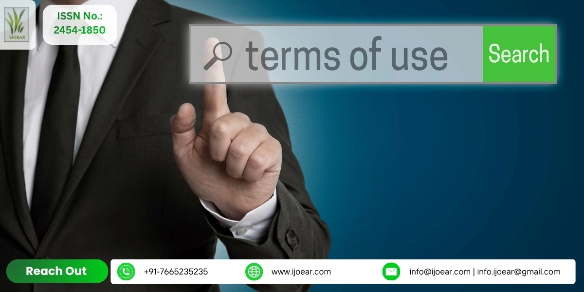 IJOEAR Terms of Use - Website Terms and Conditions