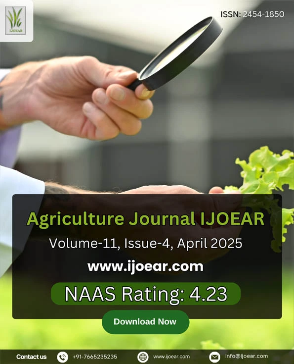 Agriculture Journal: April 2025