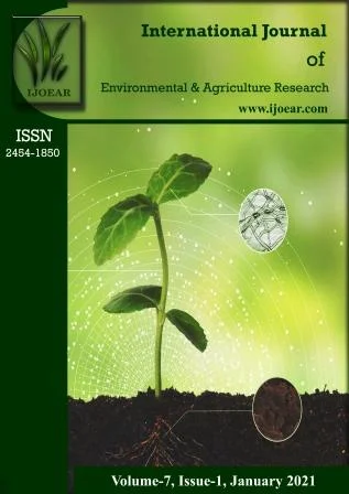 Agriculture Journal: Volume-7, Issue-1, January 2021 complete issue