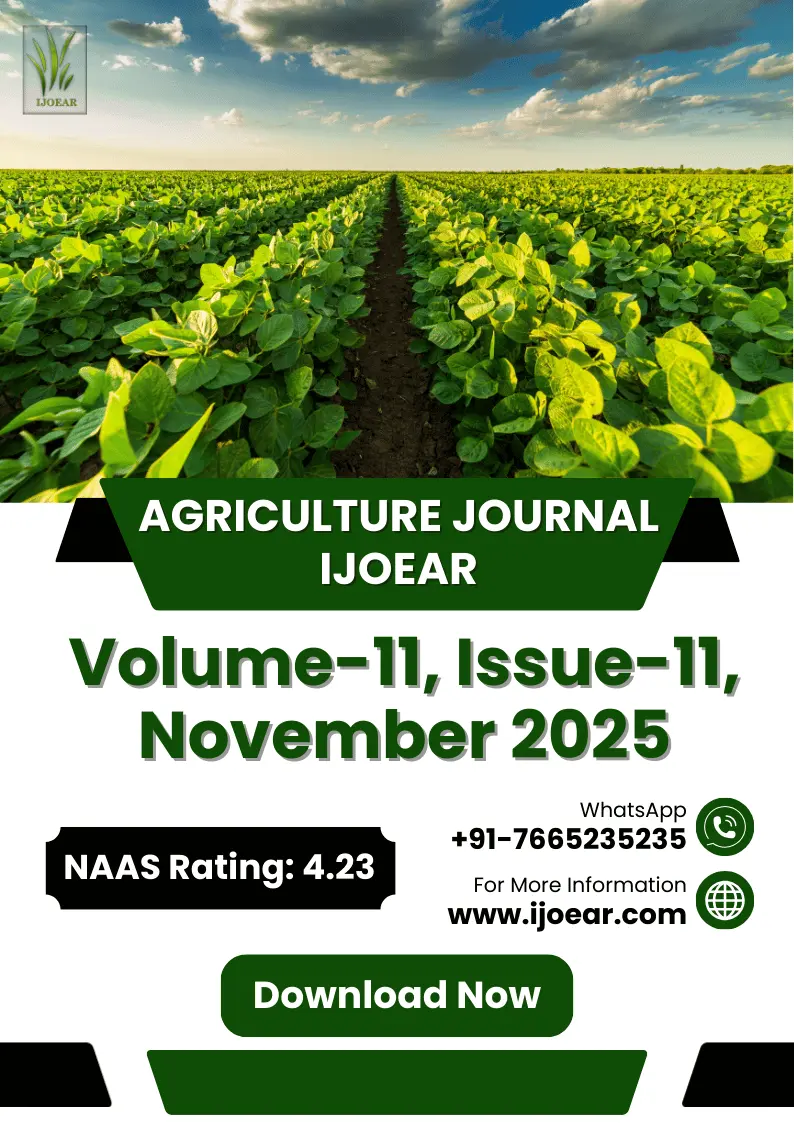 Agriculture Journal: November 2025