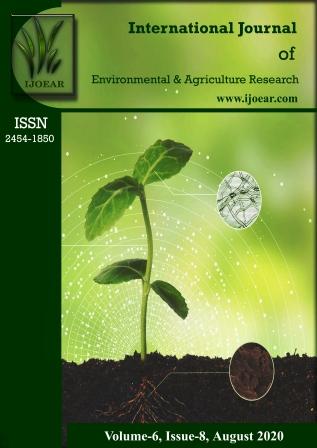 Agriculture Journal: Volume-6, Issue-8, august 2020 complete issue