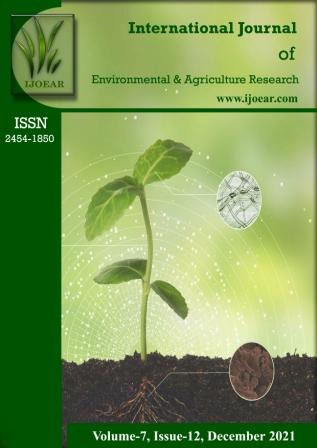 Agriculture Journal: Volume-7, Issue-12, december 2021 complete issue