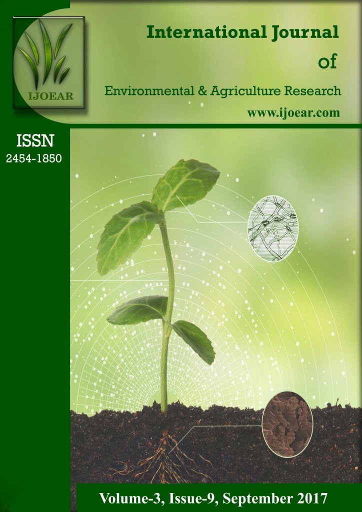 Agriculture Journal: Volume-3, Issue-9, September 2017 complete issue