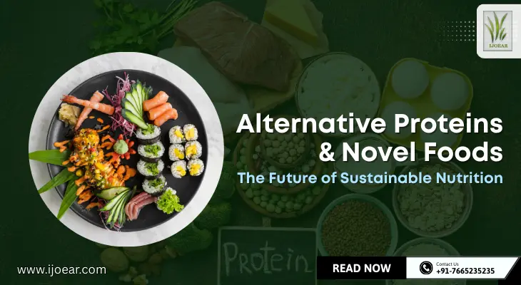 Alternative Proteins and Novel Foods: The Future of Sustainable Nutrition