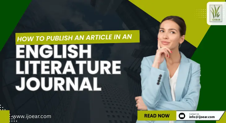 How to Publish an Article in an English Literature Journal