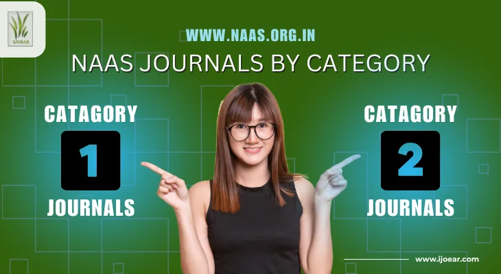 NAAS Journals by Category: Ratings for Agriculture Research 2025