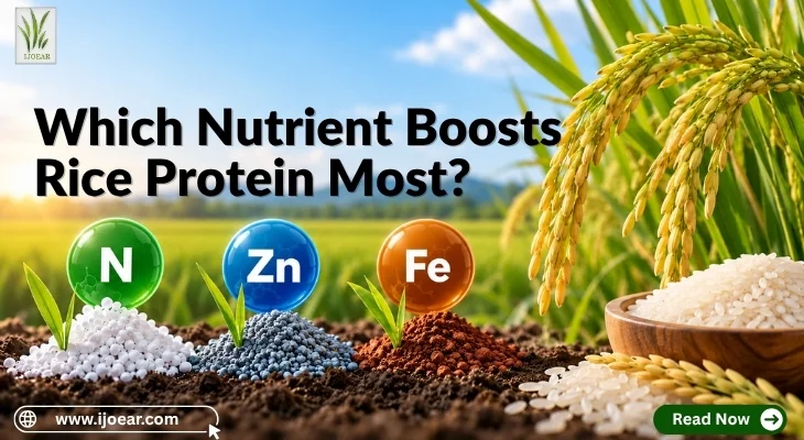 Which Nutrient Boosts Rice Protein Most?: Nitrogen, Zinc or Iron